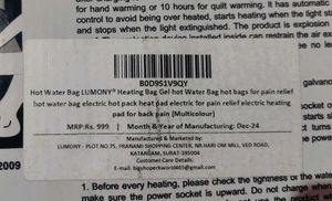 heating water electric bag