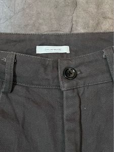 Wide-Leg Pants with Skirt Overlay