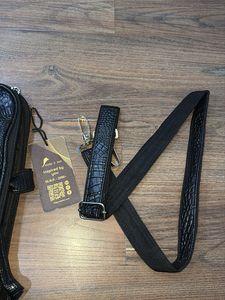 Stylish Faux Croc Laptop bag