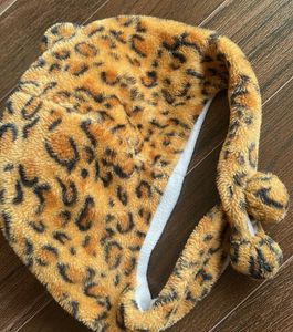 Leopard Animal Hat with Ear Flaps