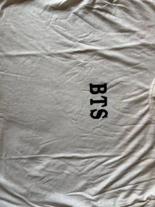 White BTS Graphic T-Shirt