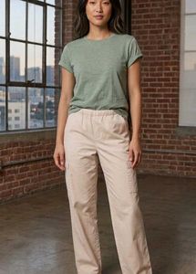 Khaki Cargo Pants