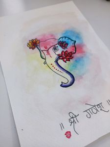 Lord Ganesha Painting