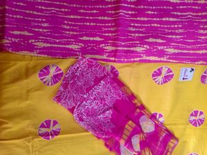 Shanvi Women's Cotton Unstitched Salwar Suit Mater