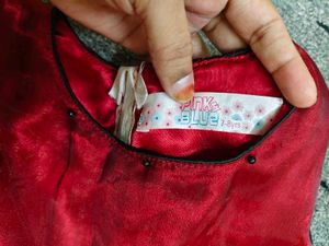 party frock red