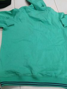 Green Zip-Up Hoodie