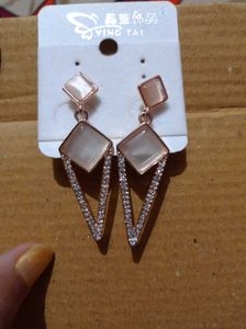 Elegant Diamond Drop Earrings