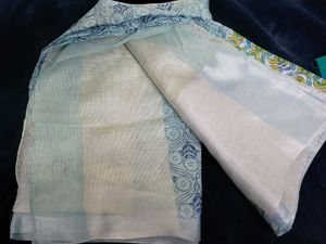 Beautiful tissue saree