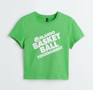 Bright Green Orlando Basketball Tournament Tee