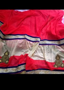 Festive Embellished Royal Blue Indian Outfit