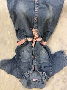 denim dress
