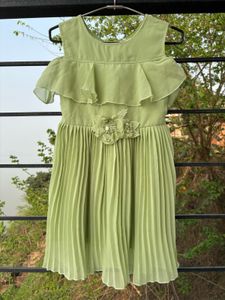 Girls Green Dress