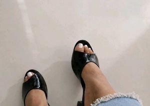 Black Jelly Slides
