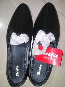 Bata Black Mojari - New with Tag