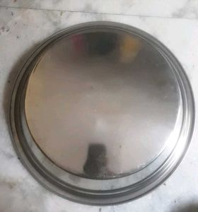 Flora and surbhi Stainless Steel thal