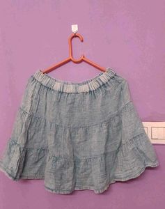 Tiered Frill Mini Skirt