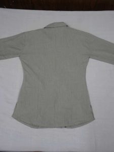 women's sage green Linen Shirt