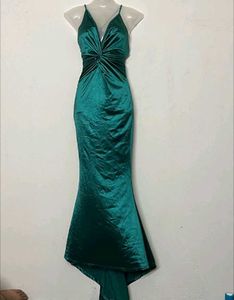 Elegant Emerald Green Maxi Dress