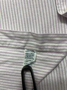 Men's Classic Striped Button-Down Shirt