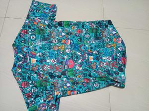 Funky Cartoon Print T-Shirt