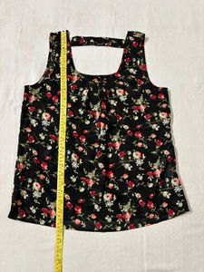 Women's Only Floral Sleeveless Top