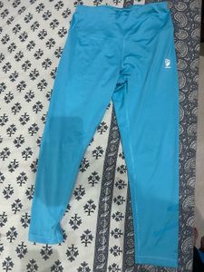 Blue Athletic Leggings