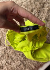 Lime Green Baby Girl Tube Dress