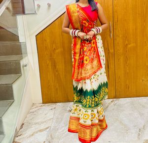 festive vibes saree
