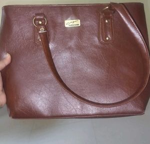 Brown Travel Cargo Tote Bag