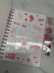 Cute Barbie Spiral Notebook