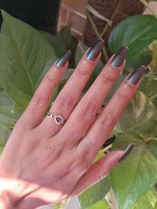 925 Giva leaf ring