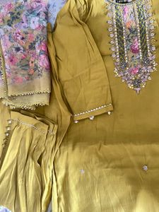 Elegant Embroidered Kurta Set