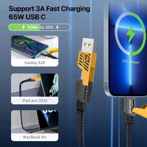 FastCharging USB C to Lightning Cable Pack Of 2