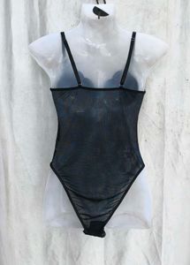 I. Black Lace Bodysuit