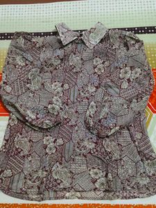 Beautiful Printed Full Sleeves Top ... Puffed Slee