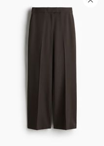 Dark brown trousers