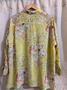 yellow floral shirt
