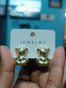 Cute Teddy Bear Earrings