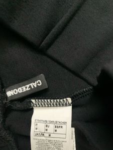 Black Stretchable Fited Leggings