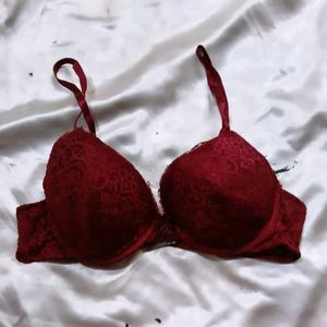 new Burgundy  Bra