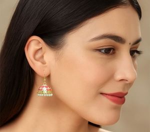 Handcrafted Jhumka Earrings Set of 3