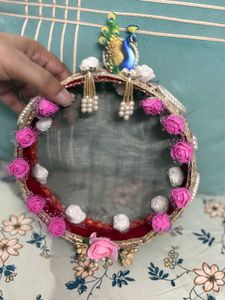 Decorative Peacock Tray for Pooja/Occasions