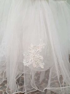 Elegant White Embroidered Frock