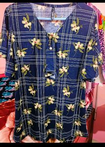 Navy Blue Top