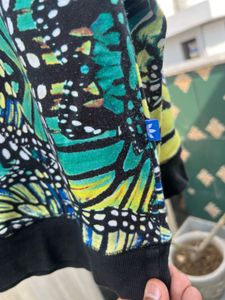 Adidas Butterfly Print Sweatshirt..