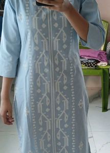 Light Blue Ethnic Kurta