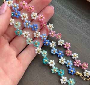 Daisy Beaded Bracelet- Pack Of 2