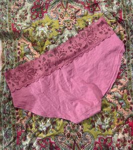 Victoria’s Secret Pink Lace Trim Briefs