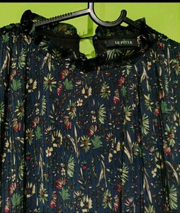 Chic Floral Print Midi Dress