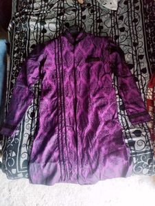🟣 FLASH SALE | Purple Men’s Ethnic Kurta 🟣